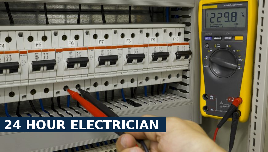 24 Hour electrician Gidea Park