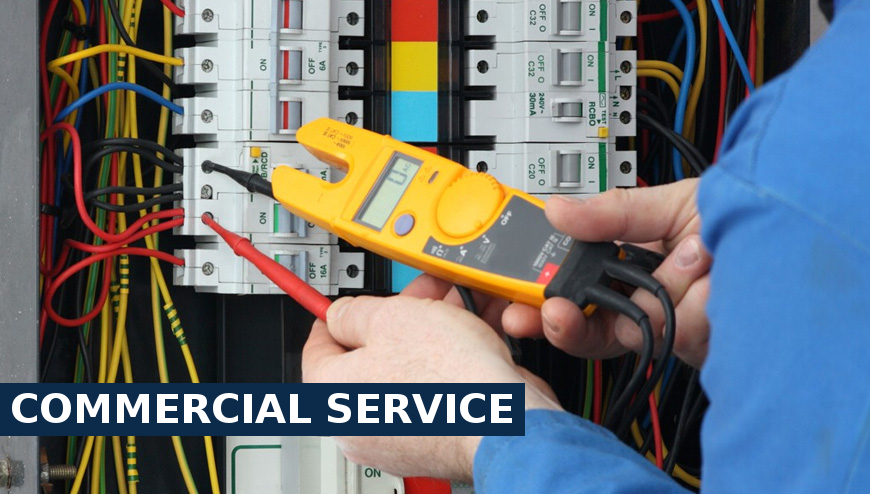 Commercial service electrical services Gidea Park