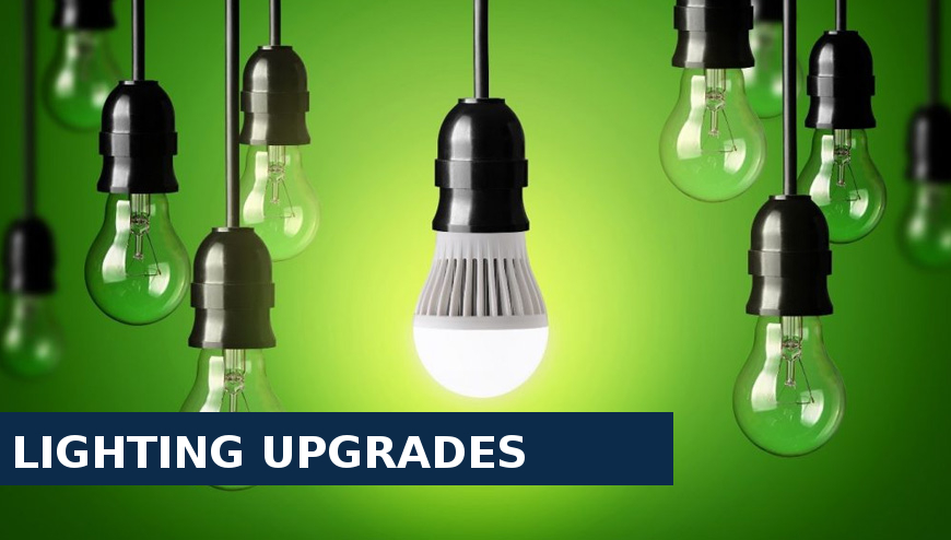 Lighting upgrades Gidea Park